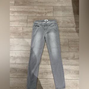 Paige skinny leg gray jeans “Verdugo Ankle” size 28